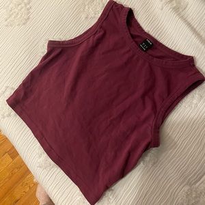 Maroon Tank Top- Size Small!